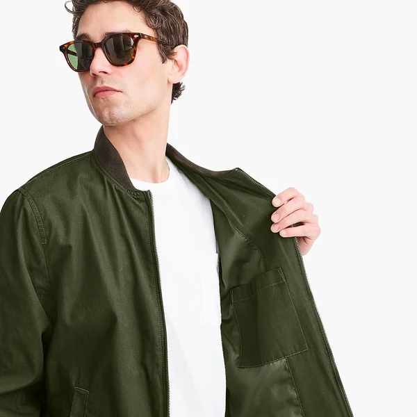 J.Crew Mens Everyday Bomber Jacket (Size X-Small)