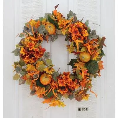 24x22 Silk Wreath August Grove