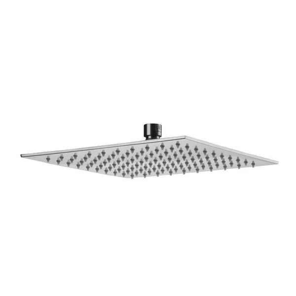 Jaclo Cubix 10x22 Wall/Ceiling Mount Single-Function Square Rain Machine Showerhead in Antique Copper - Flow Rate: 2.0 GMP, SKU