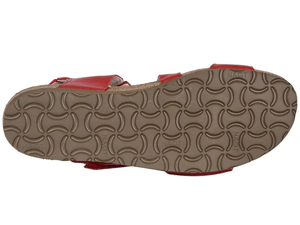 Naot Women's Pamela, Size: 41, Kiss Red Leather