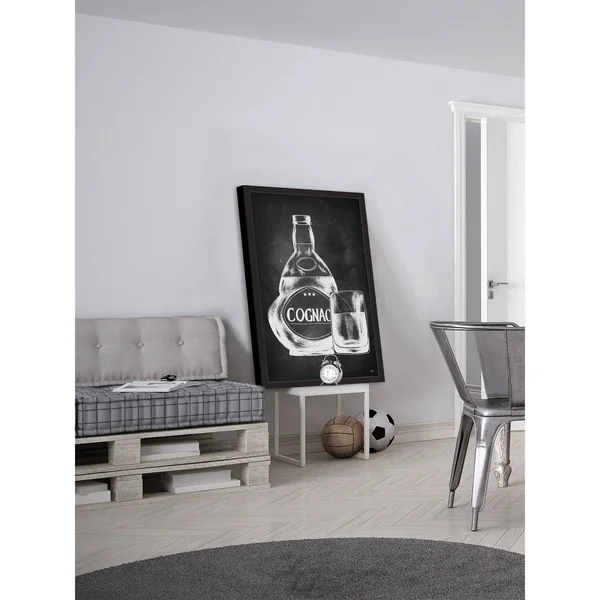 Marmont Hill Inc 'Cogne A Li Encor' Framed Painting Print, 24 x 36