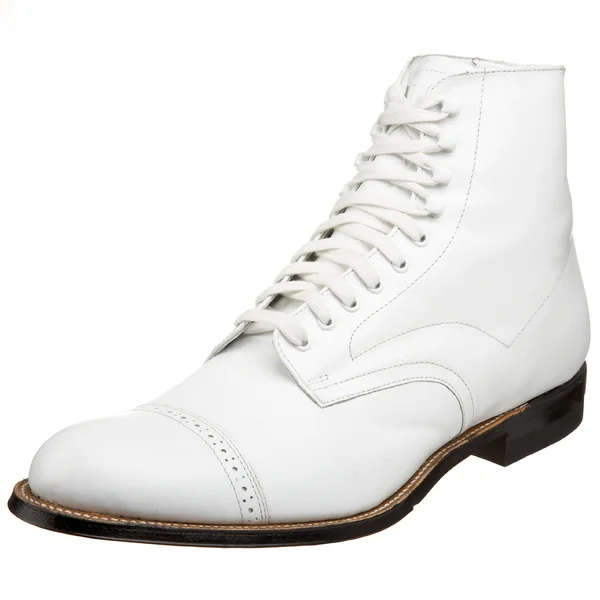Stacy Adams Men's Madison Ankle Boot - White