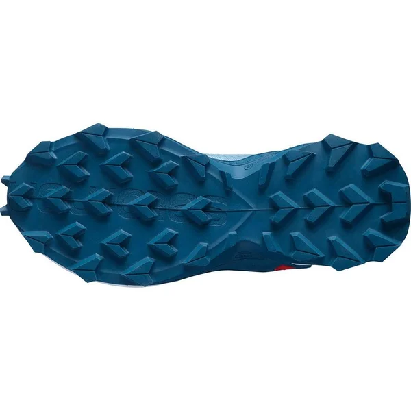 Salomon Alphacross Blast Junior Trail-Running Shoes Blue 4 Kids