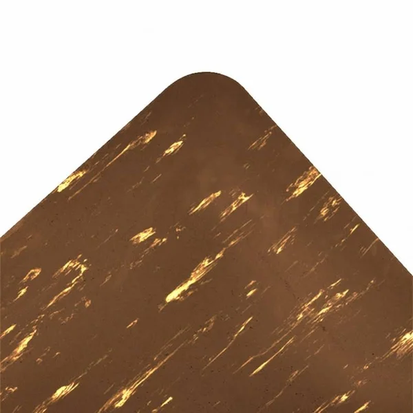 Notrax Marble Sof-Tyle Grande RedStop Mat - Black, 24x22 x 36x22