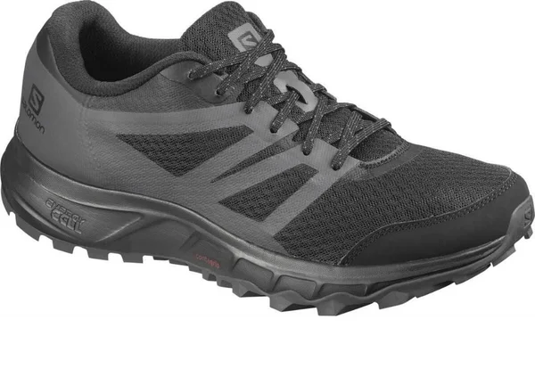 Salomon Trailster 2 Black - Mens Trail Running & Running Shoes, Size US 9.5 - Color Black - Black - Magnet