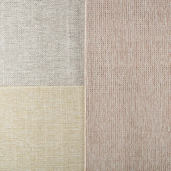 5& x 8& Tan and White Solid Hand Woven Outdoor Area Throw Rug