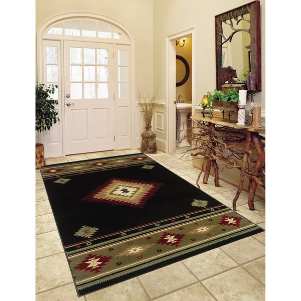 Copper Grove Allegheny Southwestern Area Rug - 7&8x22 x 10&10x22