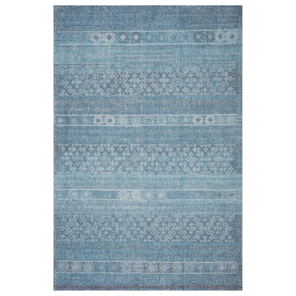 Ed Ellen DeGeneres Crafted by Loloi Alameda ALA-03 2&6x22 x 9&6x22 Denim Runner