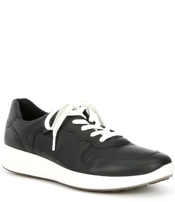 Ecco Men's Soft 7 Runner Perforated Sneaker