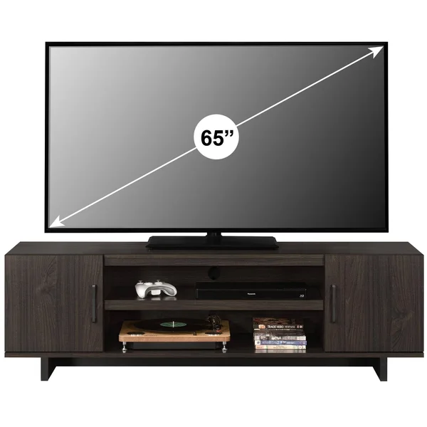 Dougherty TV Stand for TVs Up to 65, N/A, Espresso
