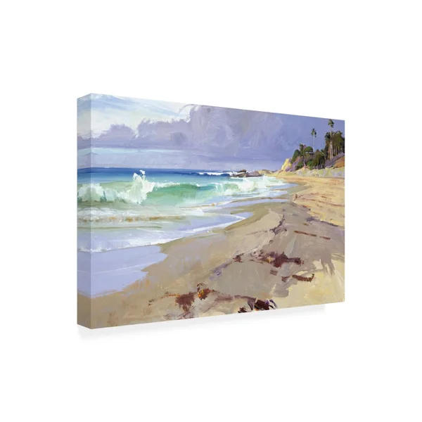 Trademark Art Marcia Burt 'Weather Change' Canvas Art