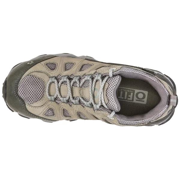Oboz Women's Sawtooth II Low BDry Shoe - 6 Wide - Frost Gray - Sage