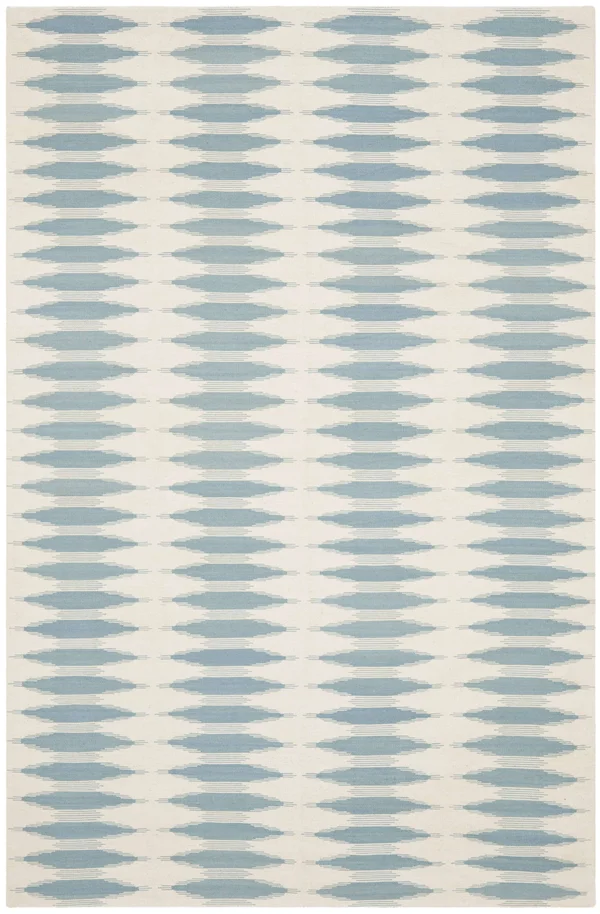 Safavieh Kilim NVK179A Ivory, Blue 6& x 9& Area Rug