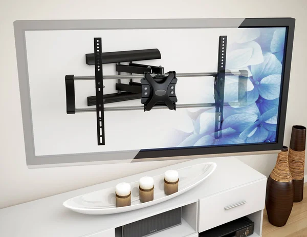 CorLiving Articulating Flat Panel 42x22 to 65x22 TV Wall Mount - Black