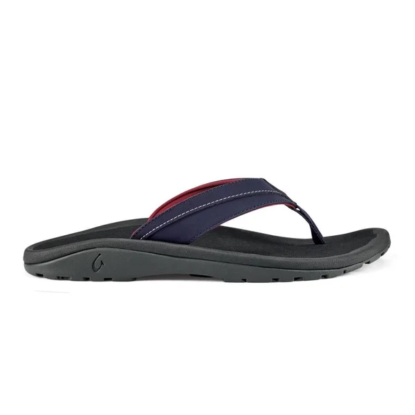 Olukai &Ohana Koa - Men's Sandals Lychee Red/Poi - 18