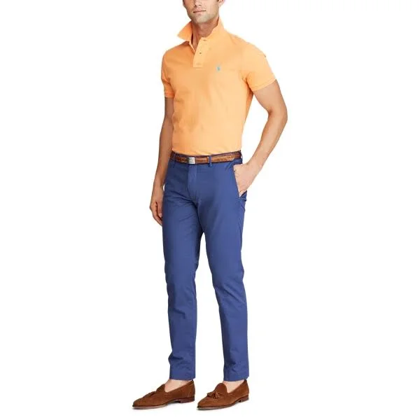 Ralph Lauren Men's Stretch Slim Fit Chino Pant - Size 42 in Light Navy