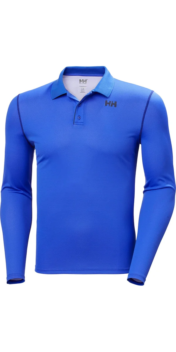 Helly Hansen Men's HH Lifa Active Solen Polo Shirt Blue L