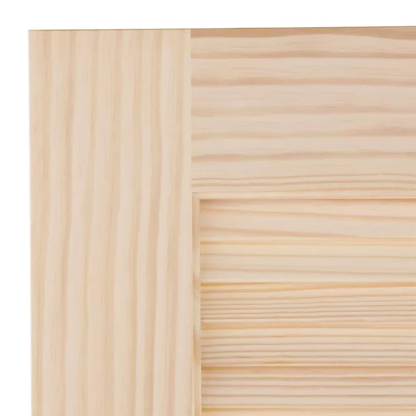 Kimberly Bay Louvered Solid Wood Unfinished Slab Standard DOOR - 80x36x1.375 in.