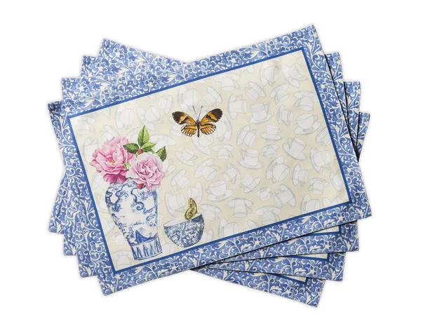 Maison D Hermine Canton 100 Cotton Set of 4 Placemats 13 inch by 19