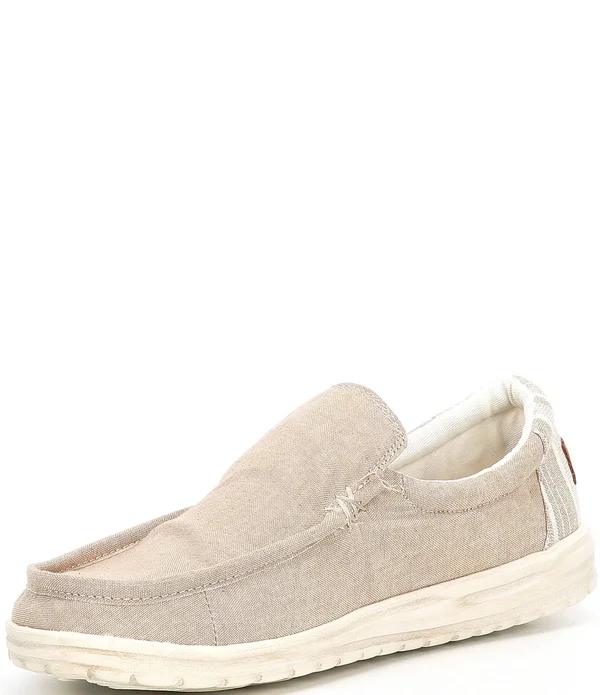 Hey Dude Mikka Chambray (Cloud Blue) Men's Shoes