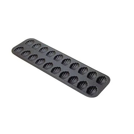 20 Imprint 15.5 by 5.5 inch Nonstick MADELEINE Sheet - Oven-Proof by Paderno World Cuisine, Size: One Size