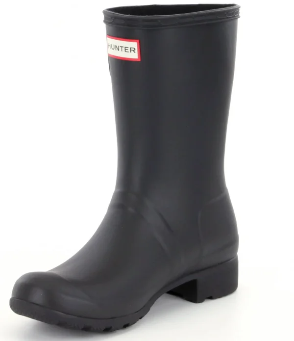 Hunter Women's Original Tour Short Rain Boots - Black