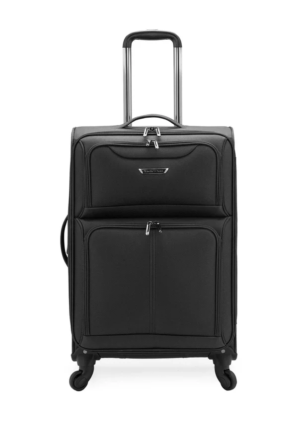 Traveler&s Choice Luggage Cedar 26x22 Softside Spinner - Size One Size - Charcoal at Nordstrom Rack