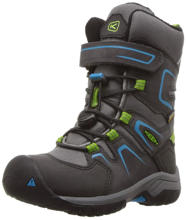 Keen Levo Winter WP Boot - Toddler Boys& Magnet/Blue Jewel, 11.0