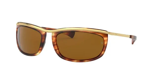 Ray Ban RB2319 Olympian I Sunglasses - 1286R5 Gradient Havana Grey/Blue