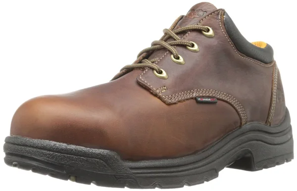 Timberland Pro Men's Titan Oxford Safety Toe, Size: 11.5, Brown