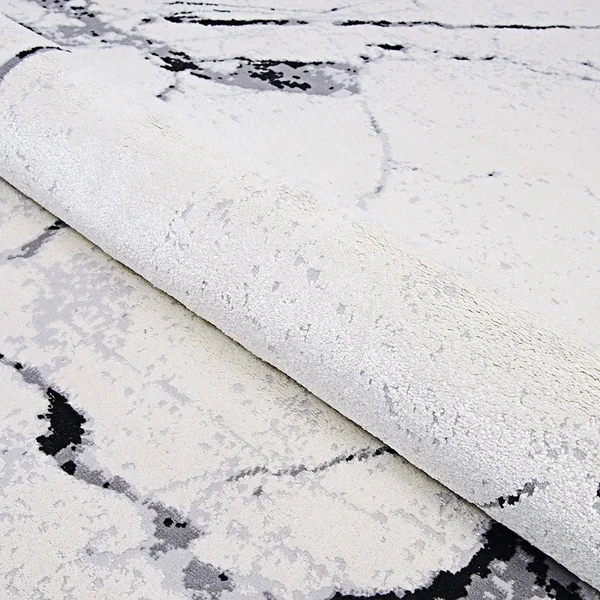 Maravedi Lightning Area Rug - 3&11x22 x 5&11x22 - Ivory