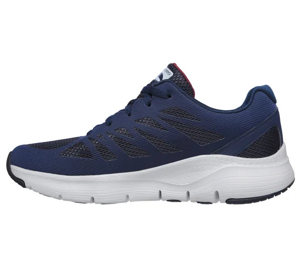 Skechers Arch Fit - Charge Back Navy - Red - Size 7.5
