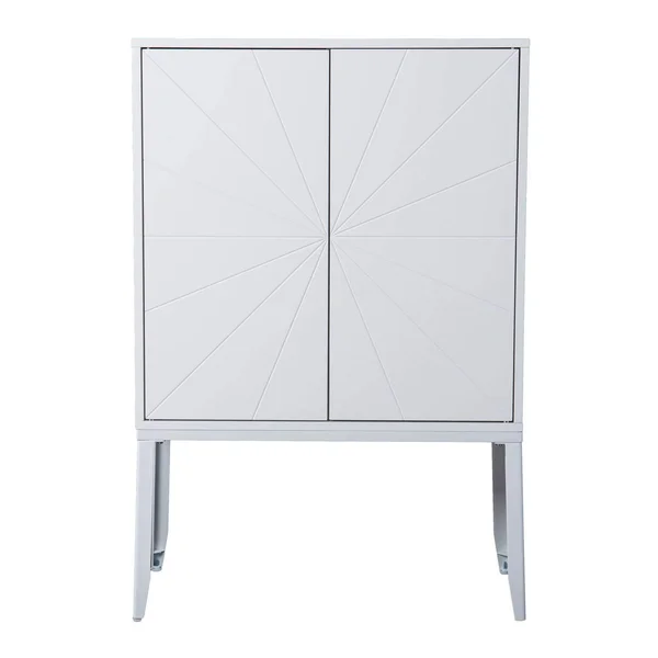 Hurstvey Double Door Storage Cabinet White - Aiden Lane