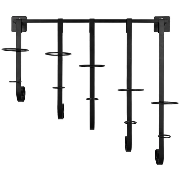 Black Hang on The Wall Wine Rack