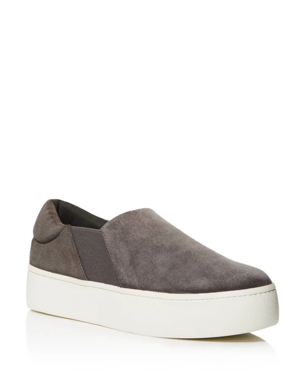 Vince Women's Warren Slip on Platform Sneaker