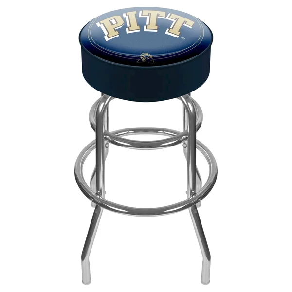 University of Pittsburgh Padded Bar Stool