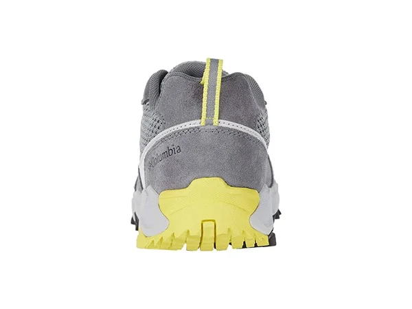 Columbia Ivo Trail Breeze Shoe - Men's Steam/Acid Yellow - 10.5