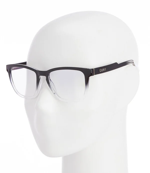 Quay Australia Hardwire Blue Light Glasses - Black