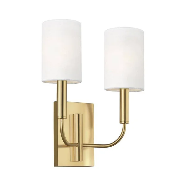 Brianna 1 Light Wall Sconce - Polished Nickel EW1001PN