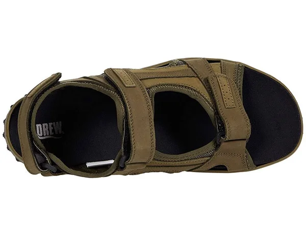 Drew Warren - Men's Adjustable Sandal - Olive 8