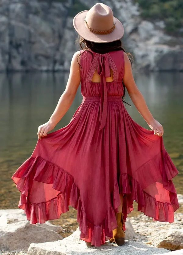 *New* Gemma Maxi Dress in Mesa Rose