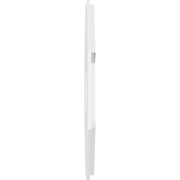 22 inchod x 6 inchid x 7 1/2 inchc x 1 inchp Logan Architectural Grade PVC Contemporary Ceiling Medallion - Two Piece