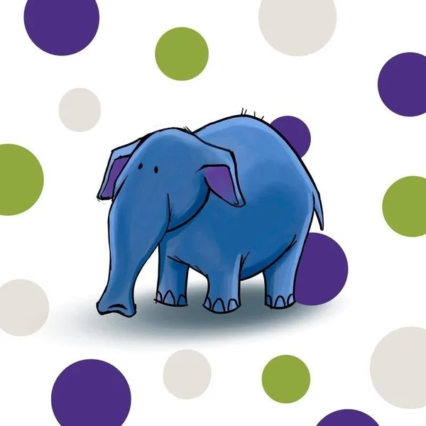 Easy Art Prints GraphINC's 'Elephant' Premium Canvas Art - 30 x 30 - Brazilian Barnwood Frame