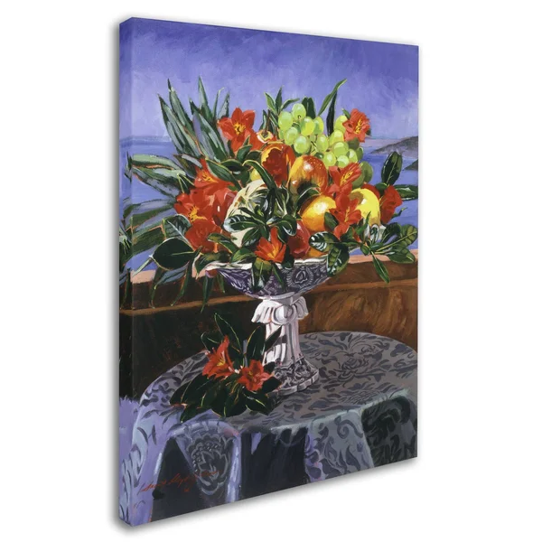 Trademark Fine Art David Lloyd Glover 'La Jolla Christmas' Canvas Art, 18x24