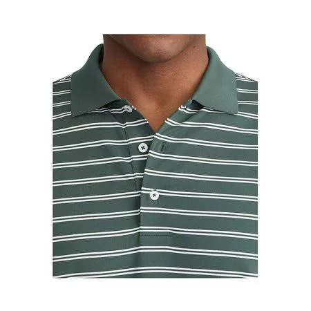 UNTUCKit The Luxe Performance Polo Men's Clothing Dark Green : 3XL Regular Fit
