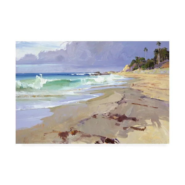 Trademark Art Marcia Burt 'Weather Change' Canvas Art