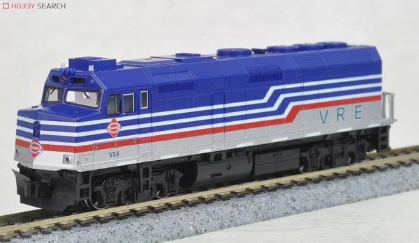 Kato USA Inc EMD F40PH Virginia Railway Express #V34 -- N Scale