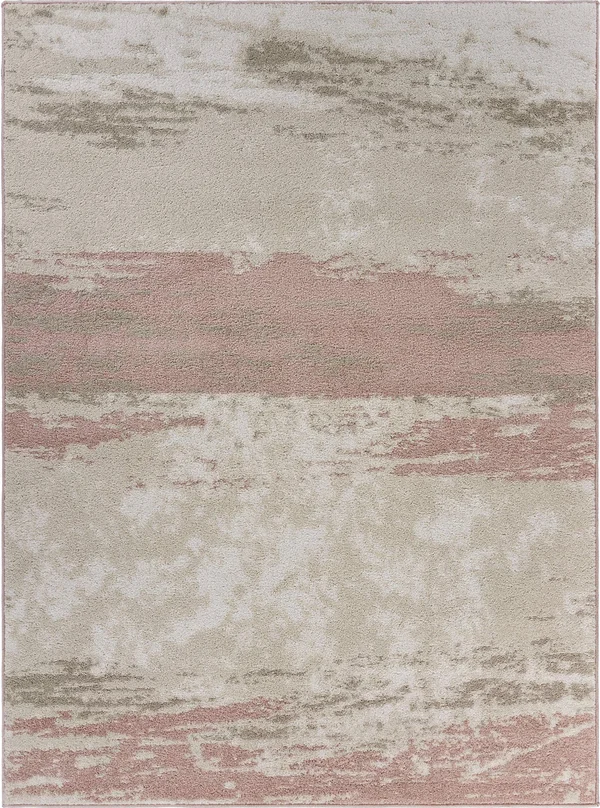 LR Home Abstract Brushstroke Area Rug, 5&2x22 x 7&2