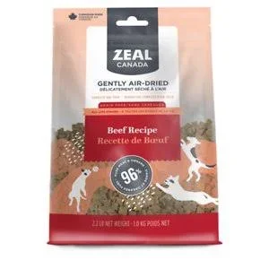 Zeal Canada Gently Beef Recipe Grain-Free Air-Dried Dog Food, 2.2-lb Bag
