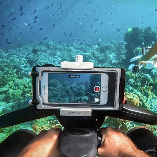 Sublue Whiteshark Mix Underwater Scooter Dual Motors - Action Camera Compatible, Water Sports Swimming Pool Scuba Diving for Kids